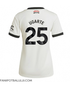 Manchester United Manuel Ugarte #25 Tricou Fotbal Replică 2024-25 Femei Treilea